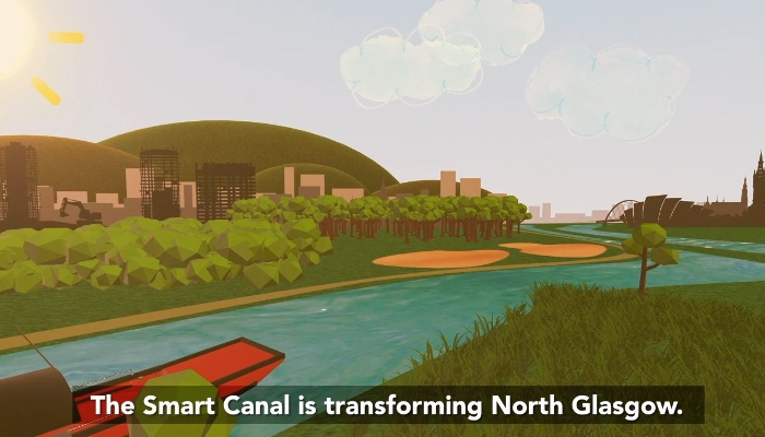 Glasgow's Smart Canal - animation 