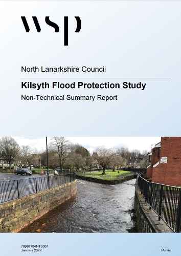 Kilsyth Flood Protection Study report cover 